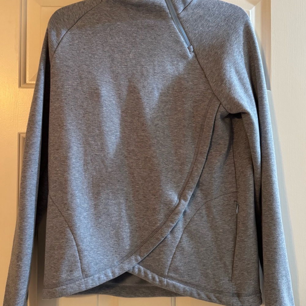 Athleta Kids Blue Asymmetrical Jacket